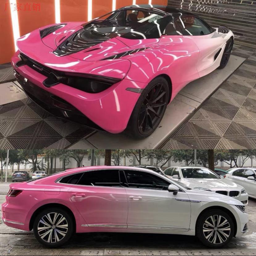 馬卡龍黑白漸變 汽車改色膜的新潮流美學(xué)